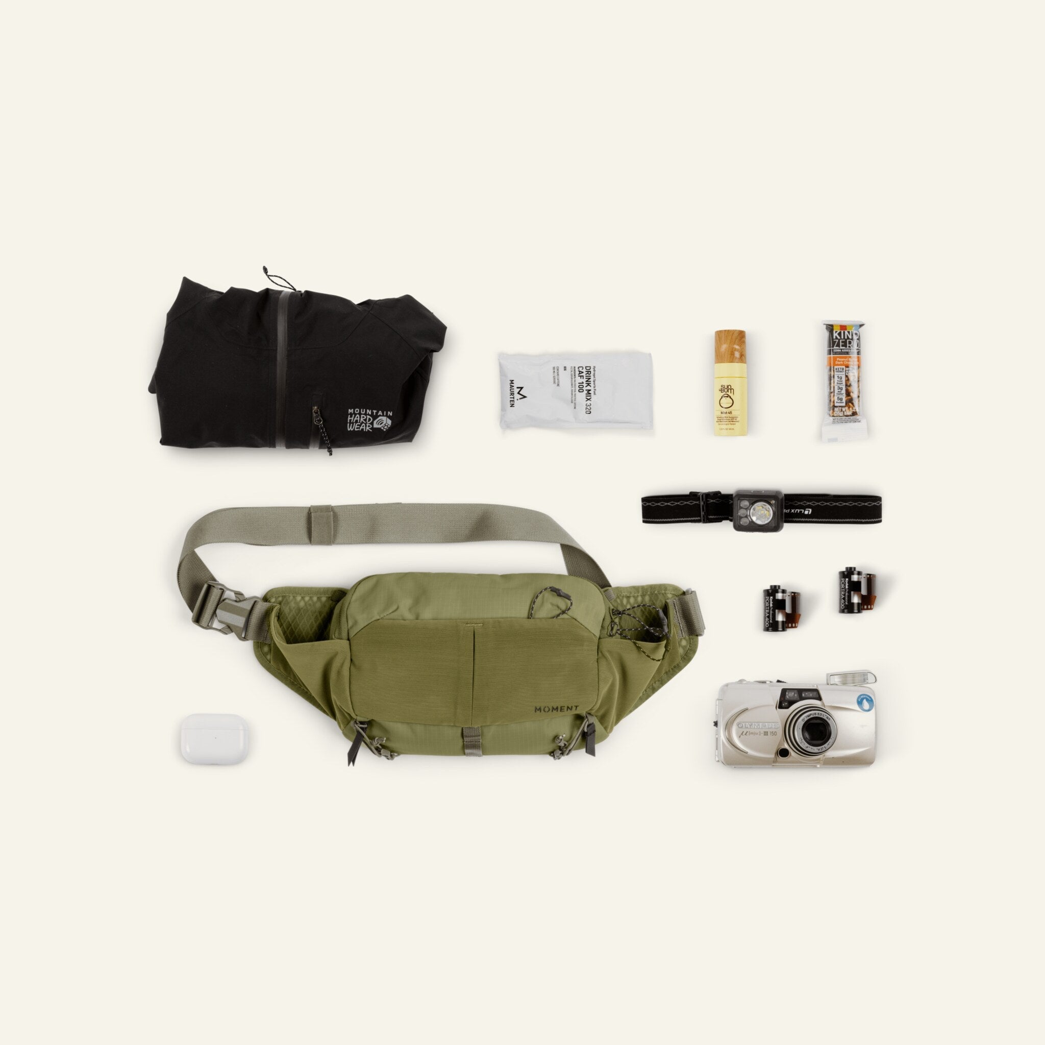 Slate Sling 4L - Moss - Fjorden
